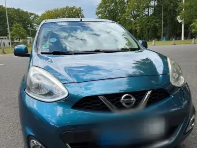 Gebraucht Nissan Micra Acenta 80 PS (58 kW) 2014 Blau Kleinwagen