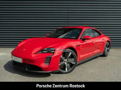 Gebraucht Porsche Taycan Turbo S 559 kW (761 PS) 2022 Karminrot Limousine