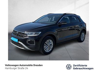 Second-hand VW T-Roc Life 150 CP (110 kW) 2022 Negru SUV