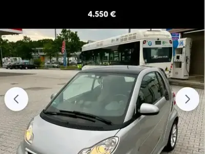 Gebraucht Smart ForTwo Coupé Passion 84 PS (61 kW) 2012 Silber Coupé