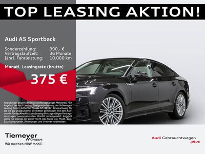 gebraucht Audi A5 Sportback 40 TFSI Q S LINE MATRIX LM19 2XASSIST LEDER