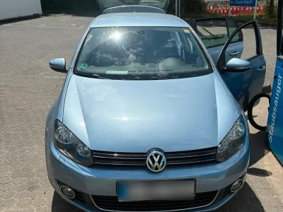 Gebraucht VW Golf VI 122 PS (89 kW) 2009 Blau Kleinwagen