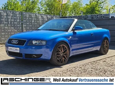 Gebraucht Audi A4 Cabriolet Comfort 170 PS (125 kW) 2005 Sprintblau perleffekt Cabrio