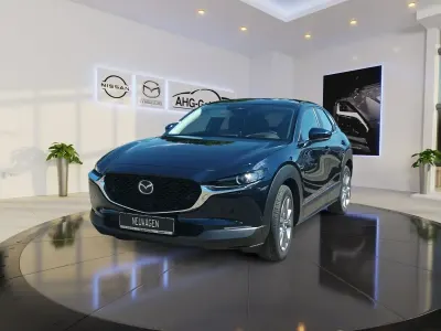 Gebraucht Mazda CX-30 Exclusive-Line 150 PS (110 kW) 2024 Deep crystal blue SUV