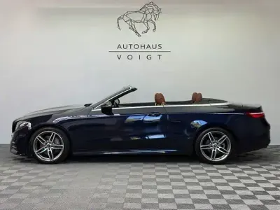 Occasion Mercedes E300 AMG line 245 ch (180 kW) 2020 Bleue Cabriolet