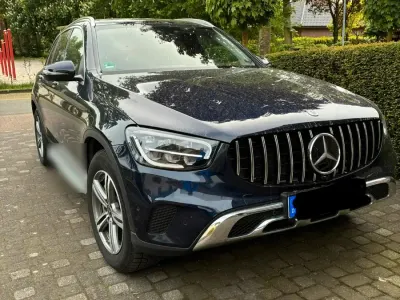 Brugt Mercedes GLC400d 330 HK (242 kW) 2021 Blå SUV