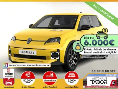 Nowe Renault R5 Komfort 110 kW (150 KM) 2026 Żółty Hatchback