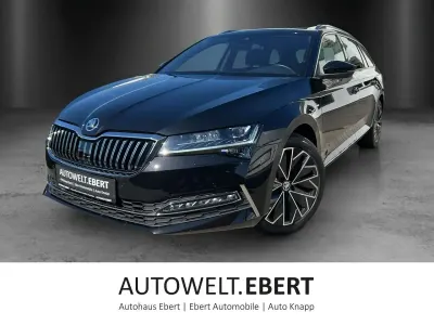 Gebraucht Skoda Superb LAURIN & KLEMENT 200 PS (147 kW) 2022 Schwarzmagic perleffekt Kombi