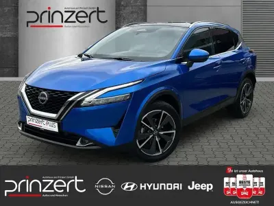 Gebraucht Nissan Qashqai Tekna 140 PS (102 kW) 2022 Magnetic blue SUV