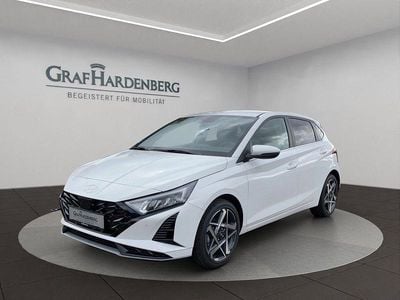 Ny Hyundai i20 Prime 101 HK (74 kW) 2025 Hvid Sedan