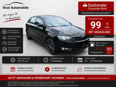 Gebraucht Skoda Rapid Emotion Plus 116 PS (85 kW) 2016 Schwarz Kleinwagen