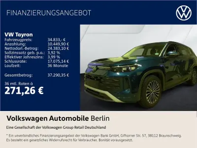 Gebraucht VW Tayron Life 150 PS (110 kW) 2025 Blau SUV