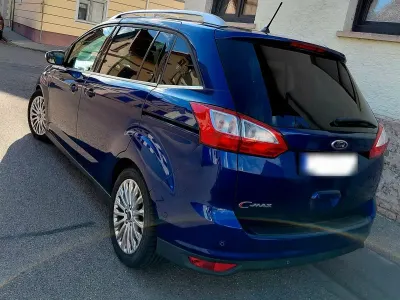 Gebraucht Ford Grand C-Max Titanium 120 PS (88 kW) 2016 Blau Van / Kleinbus