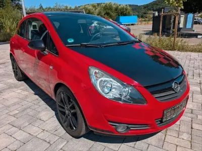 Gebraucht Opel Corsa 101 PS (74 kW) 2010 Rot Kleinwagen