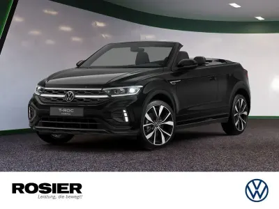 Second-hand VW T-Roc Cabriolet R-line 150 CP (110 kW) 2025 Negru Cabrio