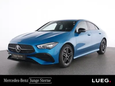 Brugt Mercedes CLA200 AMG 163 HK (119 kW) 2024 Blå Coupe