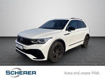 Gebraucht VW Tiguan R-line 150 PS (110 kW) 2022 Oryxweiß perlmutteffekt (metallic) SUV