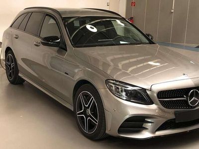 Silber Gebraucht 2021 Mercedes C300e AMG line Limousine | 25.900 € (Teuer)