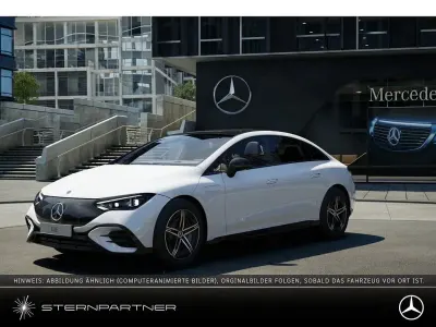 Gebraucht Mercedes EQE300 AMG 180 kW (245 PS) 2025 Unilack polarweiß Limousine