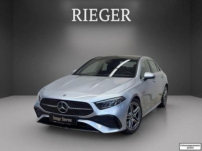 Silber Gebraucht 2024 Mercedes A180 AMG Limousine | 29.900 € (Fairer Preis)