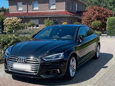 Usata Audi A5 S-Line 218 CV (160 kW) 2018 Nero Coupé