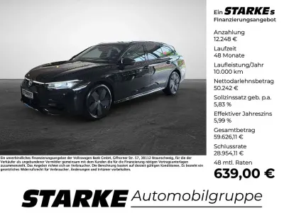 Gebraucht VW Passat R-line 150 PS (110 kW) 2025 Schwarz (grenadillschwarz metallic) Kombi