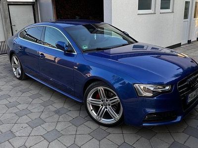 Gebraucht Audi A5 Sportback S-Line 177 PS (130 kW) 2014 Blau Kleinwagen