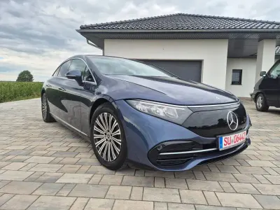 Gebraucht Mercedes EQS580 384 kW (523 PS) 2022 Blau Limousine
