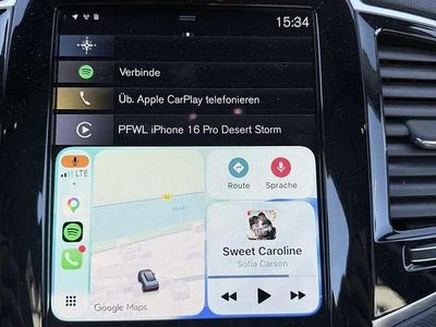 Gebraucht Volvo XC90 303 PS (222 kW) 2021 Schwarz SUV