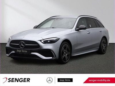 Silber Gebraucht 2024 Mercedes C300e AMG Limousine | 43.630 € (Fairer Preis)