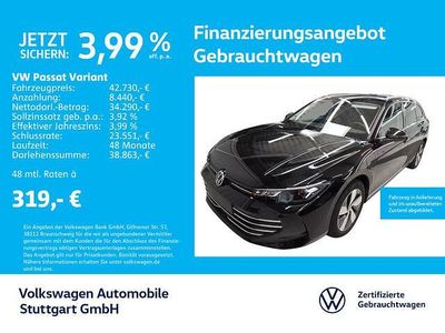 Gebraucht VW Passat Business 150 PS (110 kW) 2024 Grenadillschwarz metallic Kombi