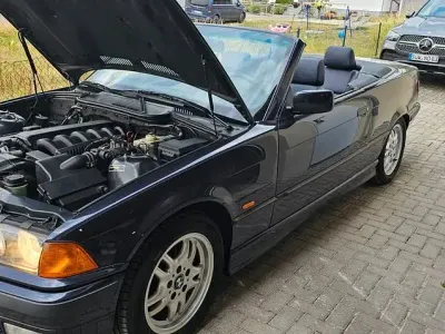 Gebraucht BMW 320 Cabriolet Sport Line 150 PS (110 kW) 1997 Violett Cabrio