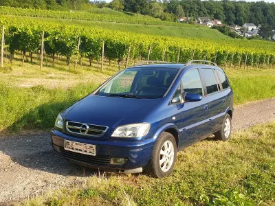 Gebraucht Opel Zafira 125 PS (91 kW) 2004 Blau Van / Kleinbus