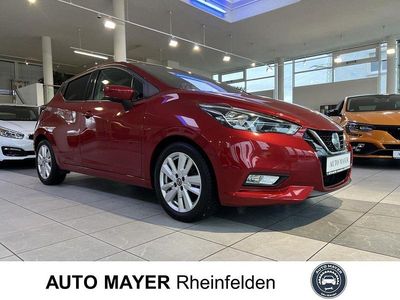 Gebraucht Nissan Micra Acenta 101 PS (74 kW) 2020 Rot Kleinwagen