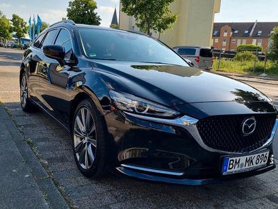 Second-hand Mazda 6 Sports-Line 184 CP (135 kW) 2019 Negru Berlinǎ