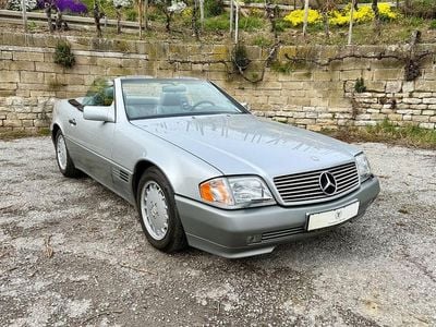 Gebraucht Mercedes SL500 326 PS (239 kW) 1991 Silber Cabrio