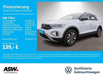 Gebraucht VW T-Roc Goal 150 PS (110 kW) 2025 Pure white SUV