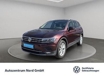 Gebraucht VW Tiguan Highline 150 PS (110 kW) 2020 Crimson red metallic SUV
