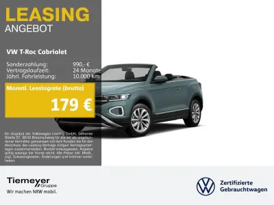 Gebraucht VW T-Roc Cabriolet Style 116 PS (85 kW) 2025 Blau Cabrio
