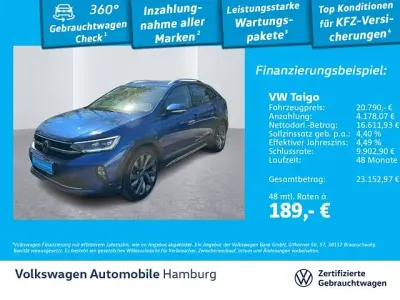 Gebraucht VW Taigo Style 110 PS (80 kW) 2022 Blau SUV
