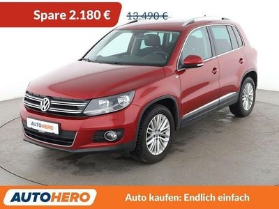 Gebraucht VW Tiguan Sportline 122 PS (89 kW) 2014 Rot SUV