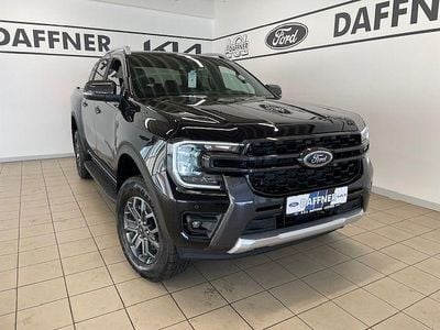 Obsidianschwarz metallic Neu 2025 Ford Ranger Wildtrack Abholung | 51.780 € (Guter Preis)