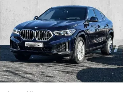 Used BMW X6 Sport Line 298 HP (219 kW) 2022 Blue SUV