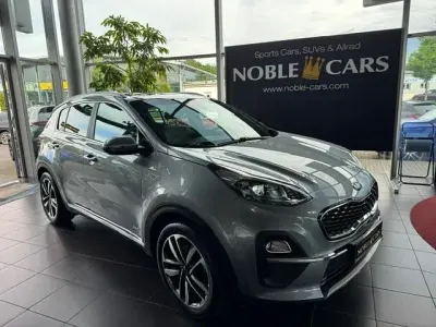 Gebraucht Kia Sportage Platinum Edition 177 PS (130 kW) 2021 Sirius silver (metallic) SUV