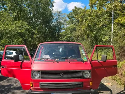Gebraucht VW T3 57 PS (41 kW) 1988 Rot Van