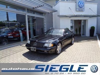 Gebraucht Mercedes SL500 AMG 306 PS (225 kW) 2001 Schwarz Cabrio