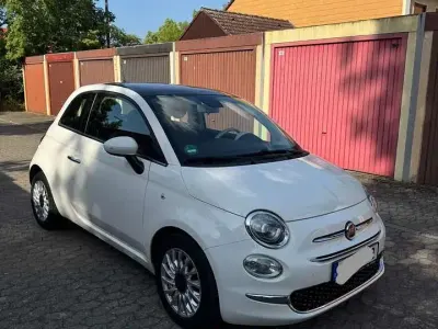 Gebraucht Fiat 500 Lounge 69 PS (50 kW) 2019 Weiß Kleinwagen