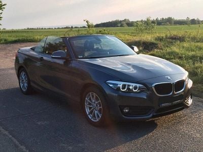 Second-hand BMW 220 Advantage 184 CP (135 kW) 2018 Gri Cabrio