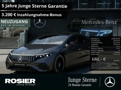 Gebraucht Mercedes EQS 53 AMG Advanced 560 kW (762 PS) 2024 Graphitgrau Kleinwagen