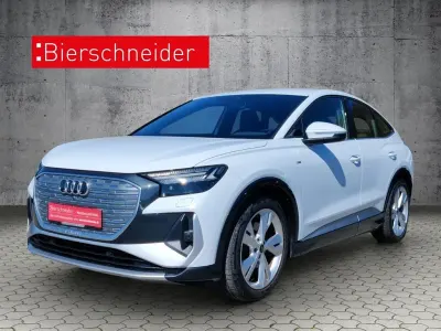 Gebraucht Audi Q4 Sportback e-tron S-Line 150 kW (204 PS) 2023 Weiss SUV